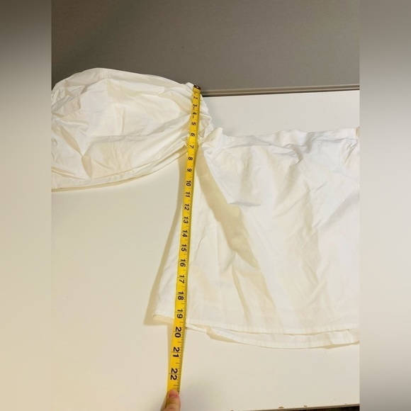 SOLD Free People Mare Mare Piera Cotton Top Size Medium White NWOT - Picture 11 of 12